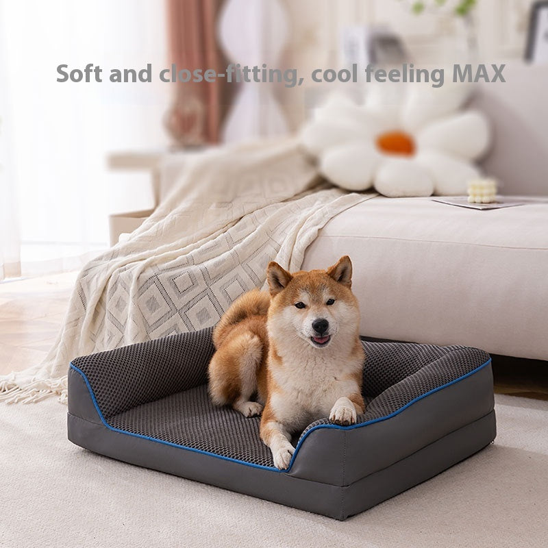 Mesh Waterproof Non-slip Stain-resistant Pet Sofa Cushion Universal Simple Modern Anti-scratching Faux Leather Sofa Cover